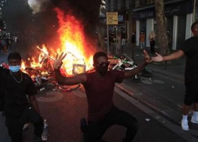 فیلم ، برگزاری تظاهرات علیه خشونت پلیس و نژادپرستی در پاریس