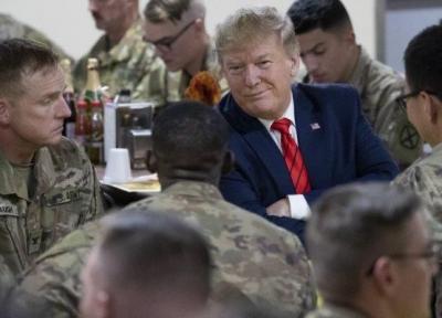 ترامپ: تا موعد انتخابات، فقط 4 هزار نظامی در افغانستان می مانند